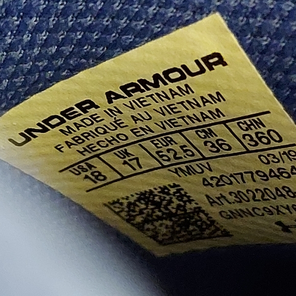 Pre-owned 2019 under Armour SC 3zero III - Picture 11 of 11